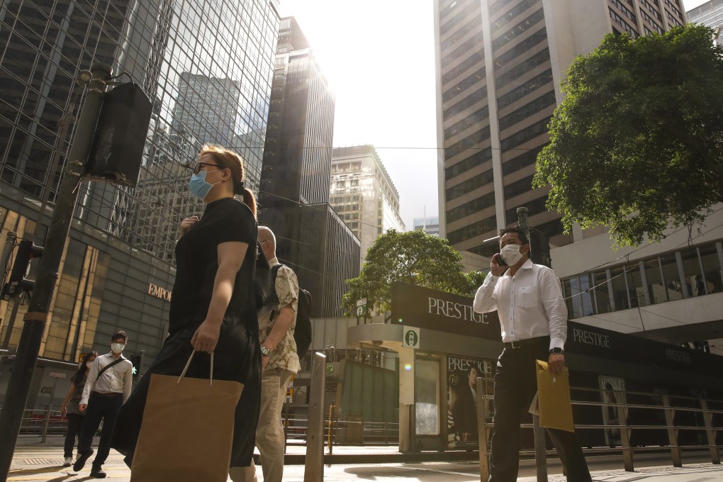 Office rents in Hong Kong, especially Central, have registered sharp declines. Photo: Winson Wong