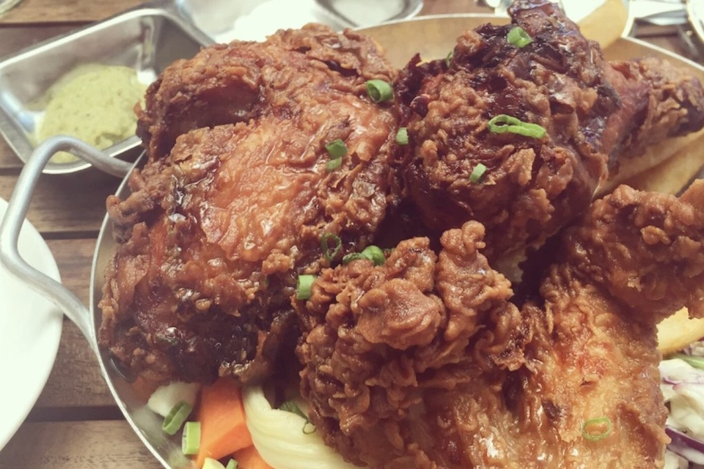 Lemon-glazed fried chicken from Artichoke in Singapore is high on a Hong Kong-based foodie’s must-eat list once travel resumes after the coronavirus. Photo: Jenni Lien