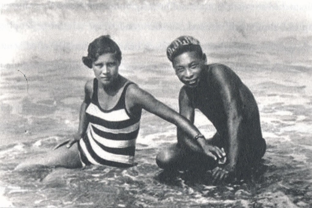 Faina Vakhreva and Chiang Ching-kuo swimming in a river near Sverdlovsk, now Ekaterinburg, in Russia in the mid-1930s. Vakhreva wed the son of China’s Nationalist leader Chiang Kai-shek in 1935 before moving with him to China and later Taiwan. Photo: Handout
