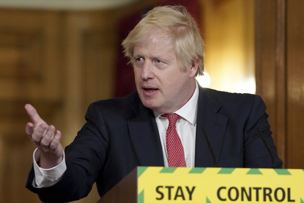 Britain's Prime Minister Boris Johnson. Photo: AP