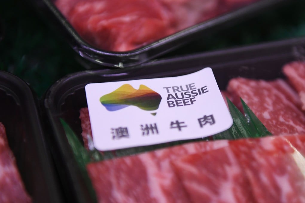 China has suspended beef imports from four major Australian meat processing plants. Photo: AFP