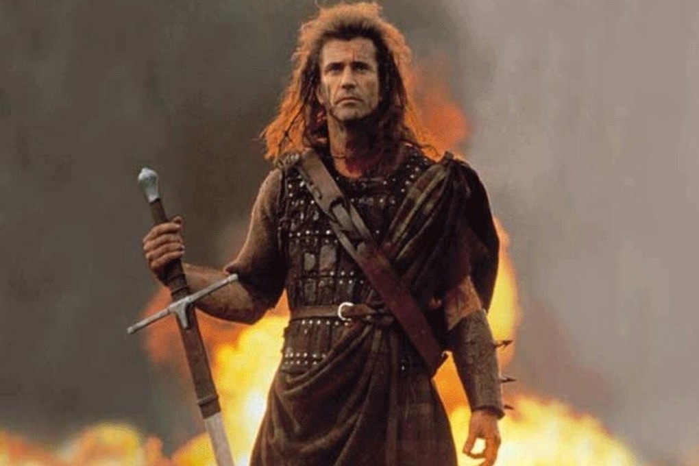 Mel Gibson as Scottish rebel leader William Wallace in Braveheart (1995). The epic, which won five Oscars, is celebrating its 25th anniversary this year.