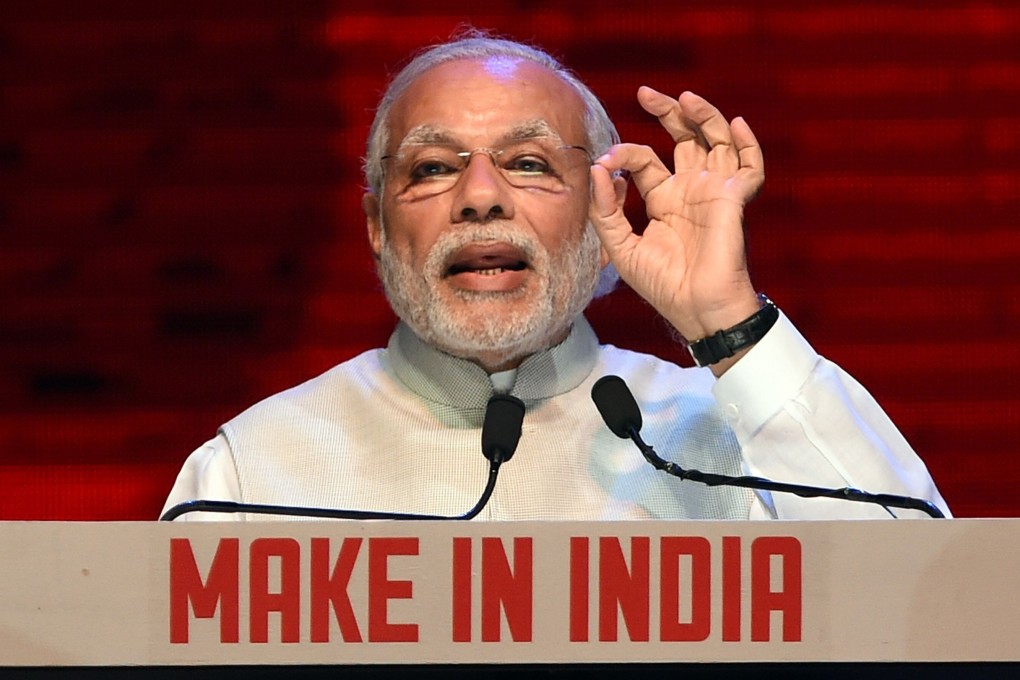 Some see Indian Prime Minister Narendra Modi’s new push for self-reliance as a repackaging of his Make In India campaign, launched in 2014. Photo: AFP
