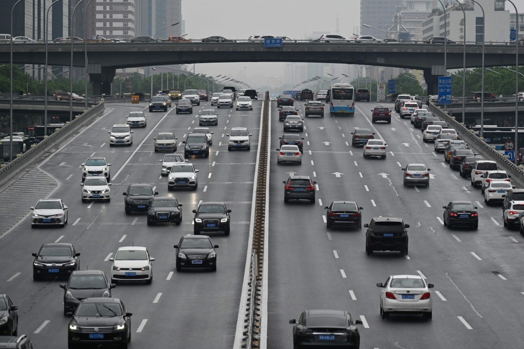Car sales in China bounced back slightly in April after a 21-month falling streak. Photo: AFP