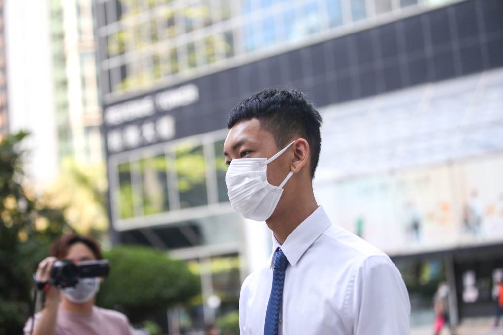 Sin Ka-ho has been jailed for four years in connection with the riot outside the Legislative Council on June 12. Photo: Winson Wong