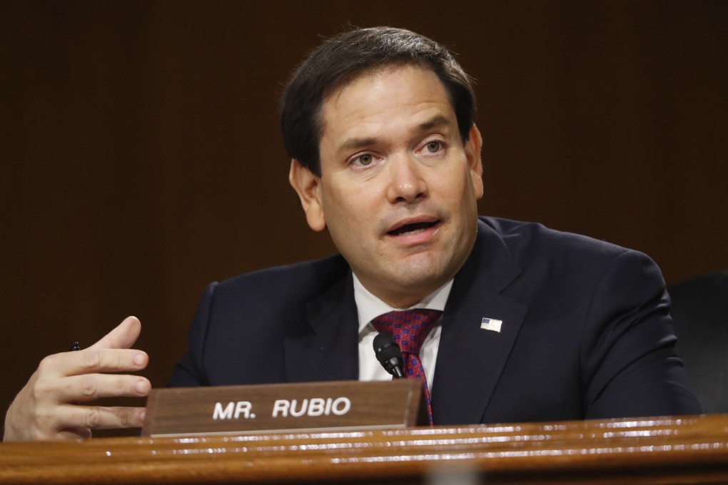 Senator Marco Rubio authored the Uygur Human Rights Policy Act. Photo: EPA-EFE