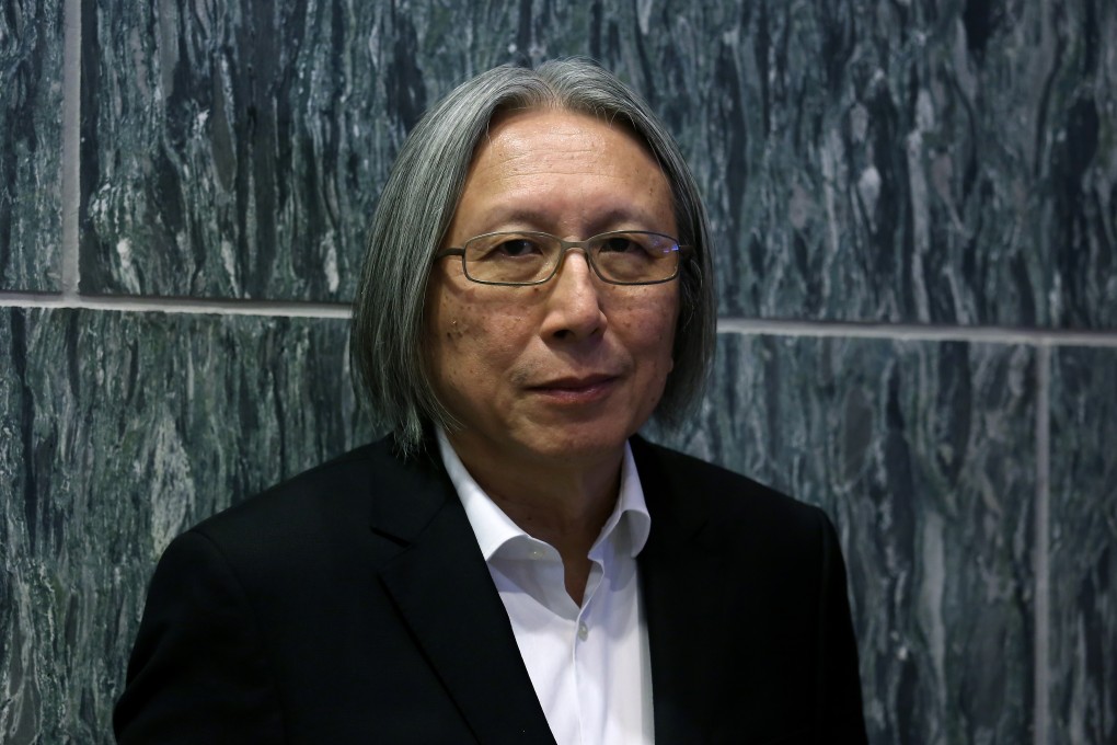 Chinese author Chan Koonchung at the Asia Society Hong Kong Centre in Admiralty, Hong Kong. The title of Chan’s new book, “Zero Point Beijing”, refers to a plaque mounted in Tiananmen Square which signifies the starting point of all highways in China. Photo: Jonathan Wong