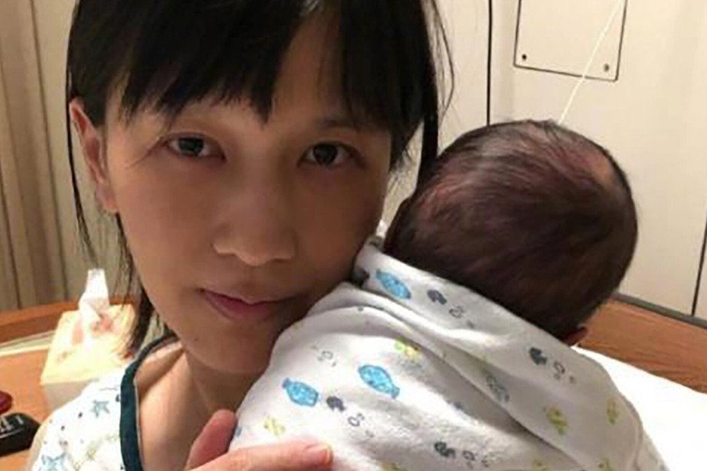 Online celebrity feminist Jiang Yilei was criticised for giving her baby his father’s surname. Photo: 163.com