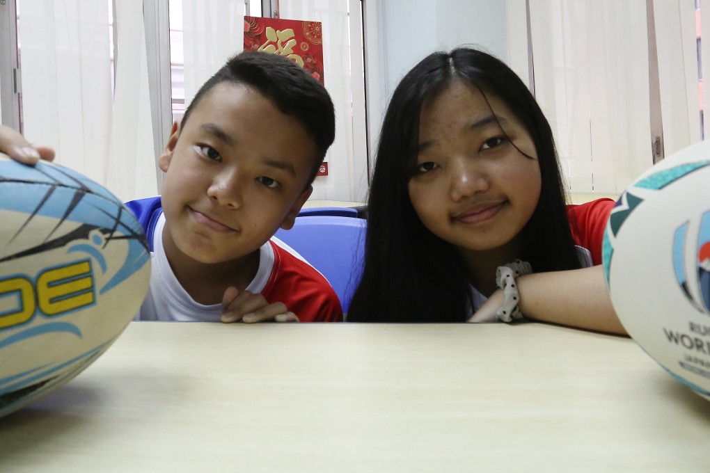 Janis Magar and Bhumi Gurung are two children who have benefited from after school programmes for ethnic minority students. Photo: Jonathan Wong