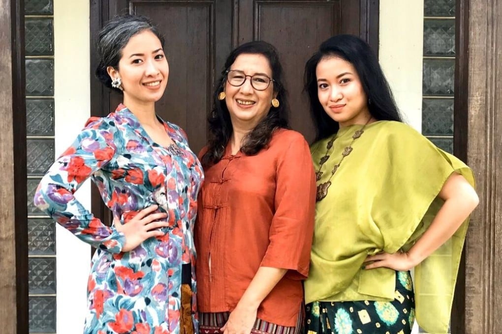 (L-R) Ratri Anindyajati, Maria Darmaningsih and Sita Tyasutami were the first three people in Indonesia to have the coronavirus. Photo: Handout