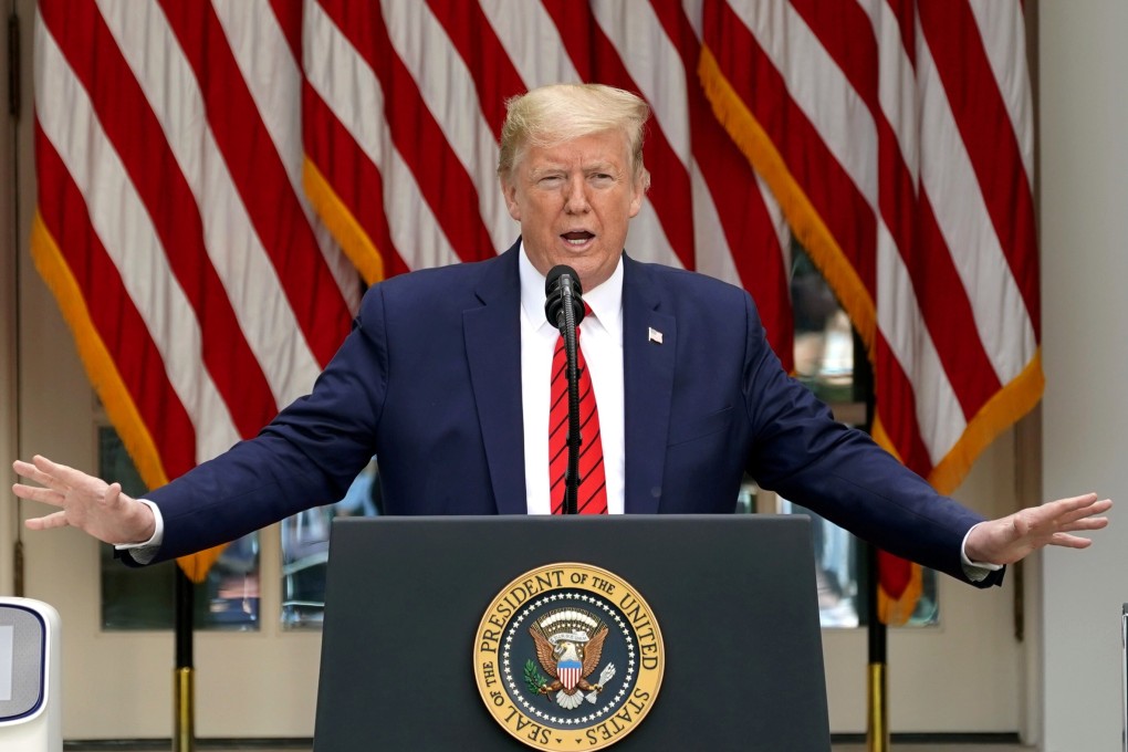 US President Donald Trump, seen by the author as part of an intense international campaign to isolate and demonise China. Photo: Reuters