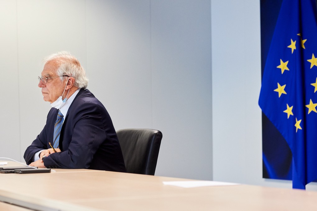 European Union’s foreign policy chief Josep Borrell Fontelles said the bloc would use all “diplomatic capacities” to try to dissuade Israel’s incoming government from going ahead with a plan to annex parts of the occupied West Bank. Photo: Dati Bendo/European Commission via dpa