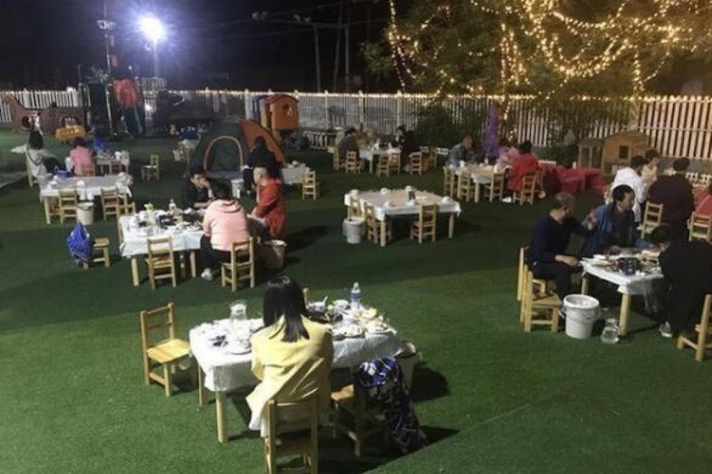 Angel Baby Kindergarten saved its bacon by selling barbecue. Photo: Handout