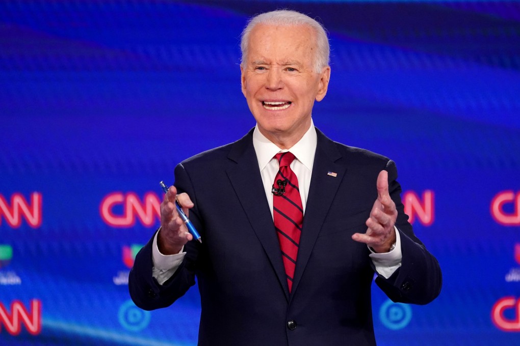 Democratic presidential candidate and former vice-president Joe Biden. Photo: Reuters