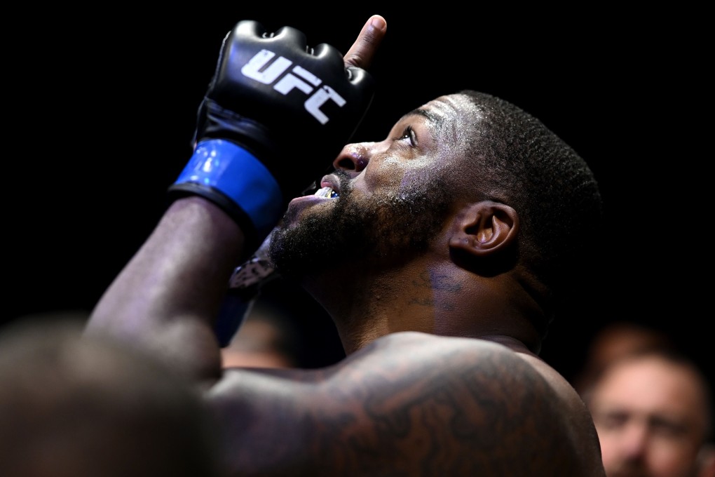 UFC heavyweight Walt Harris prepares for his bout against Alistair Overeem at UFC on ESPN at VyStar Veterans Memorial Arena in Jacksonville, Florida. Photo: AFP
