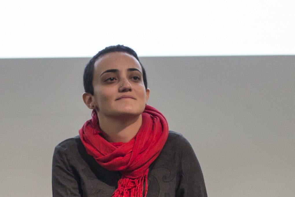 Lina Attalah, editor-in-chief of Mada Masr. Photo: AP Photo