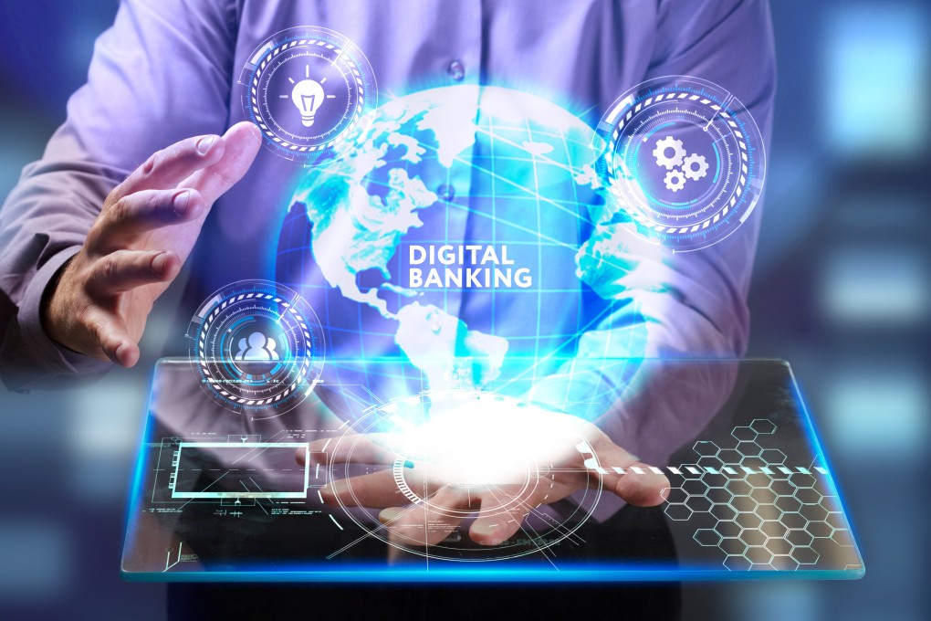 With branches shut, customers social distancing and fearful of tainted cash amid the coronavirus crisis, major banks in Hong Kong and Singapore are seeing a surge in demand for digital services. Photo: Shutterstock