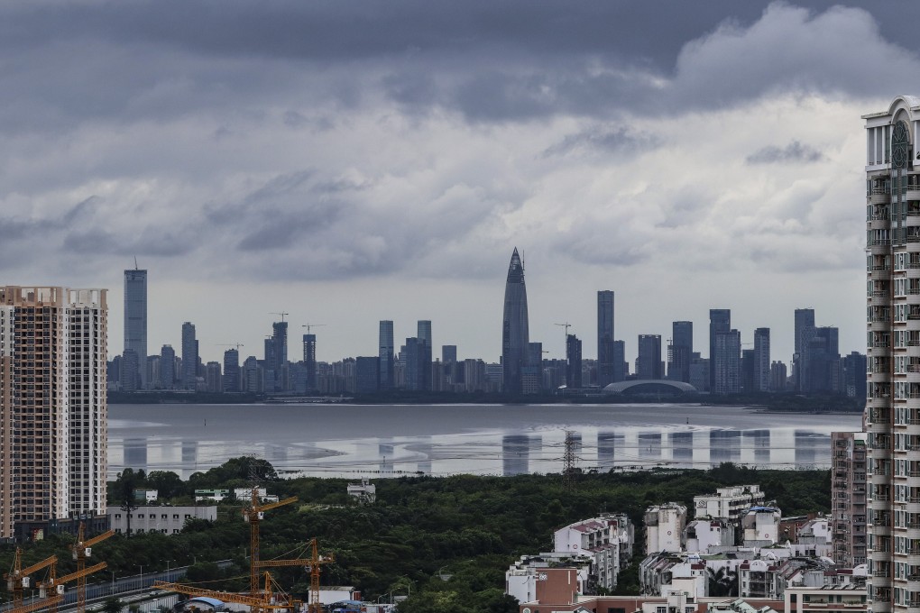 Nanshan, Shenzhen’s most expensive district, where the average lived-in home price jumped 16.1 per cent year on year in April. Photo: Roy Issa