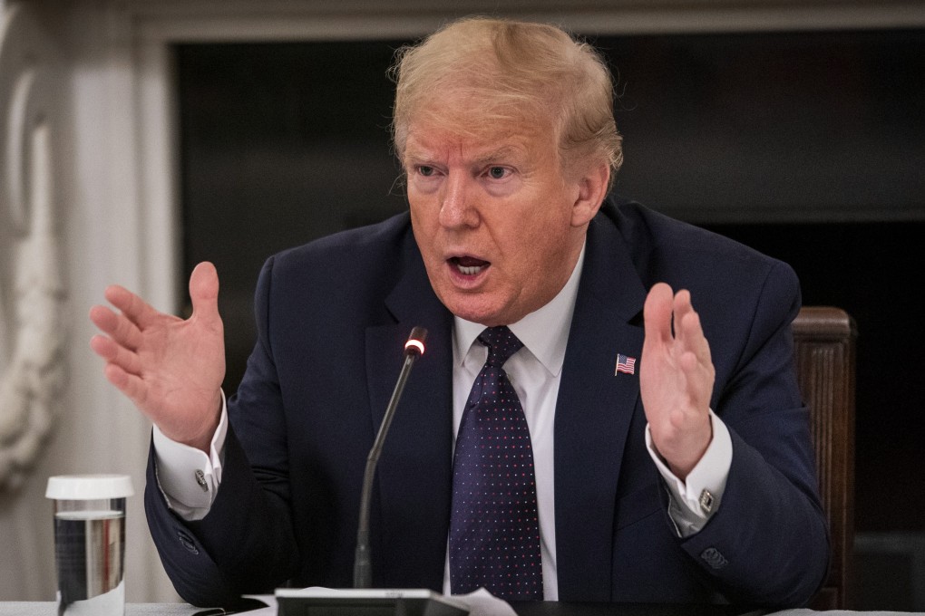 US President Donald Trump reveals that he is taking hydroxychloroquine to protect himself against coronavirus. Photo: EPA