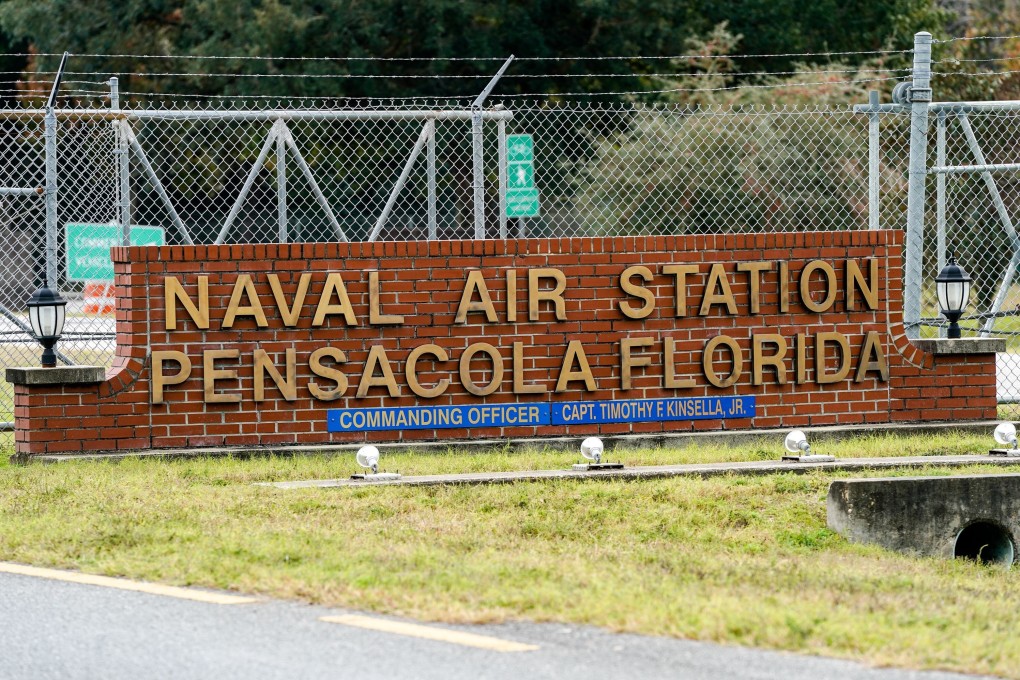 Pensacola Naval Air Station, where the shooting on December 6, 2019 took place. Photo: AFP