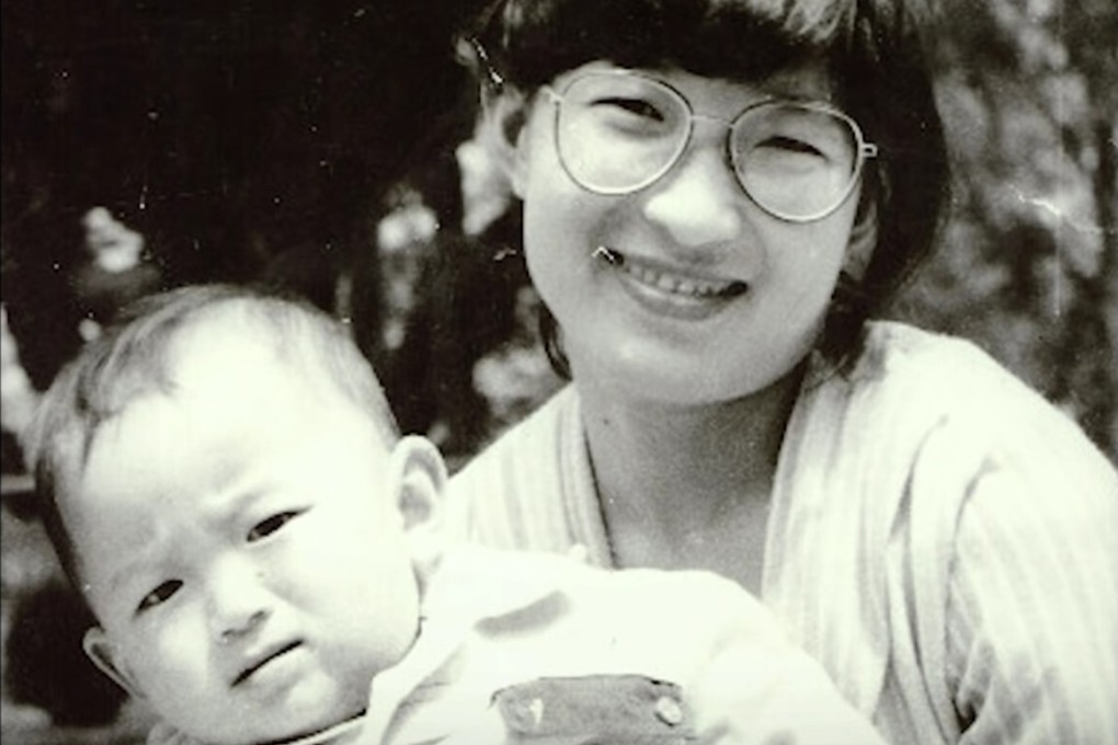 Mao Yin pictured as a child with his mother Li Jingzhi. Photo: SCMP