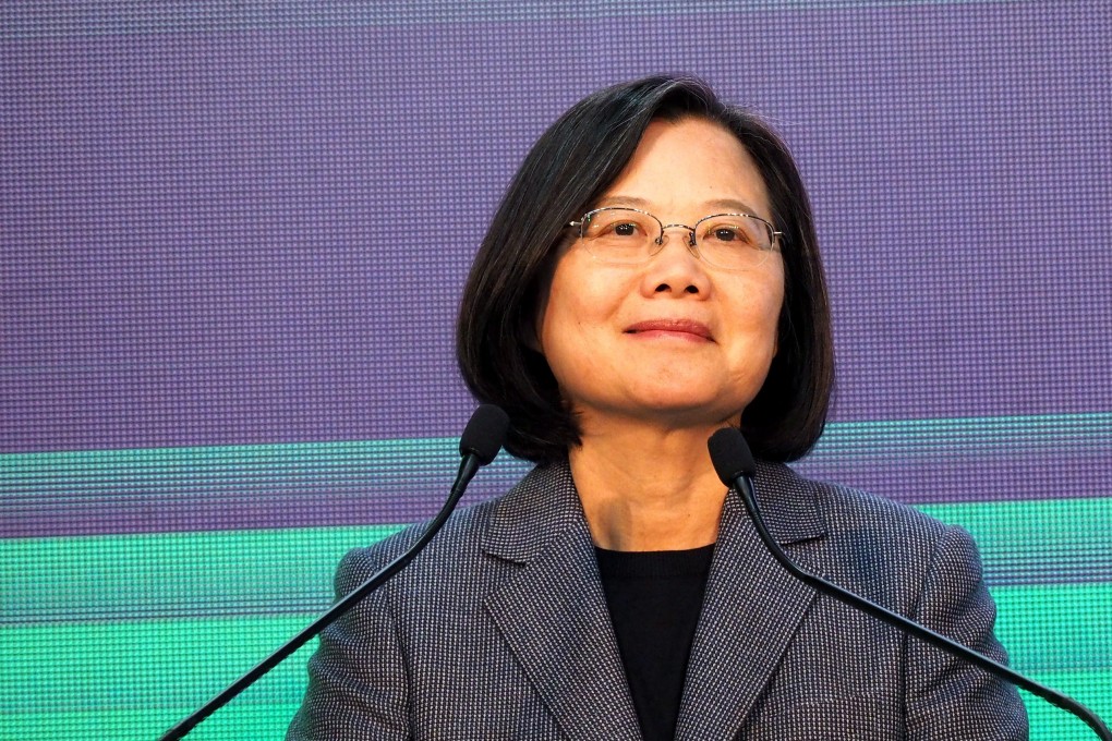 President Tsai Ing-wen’s office was reportedly hacked. Photo: EPA-EFE