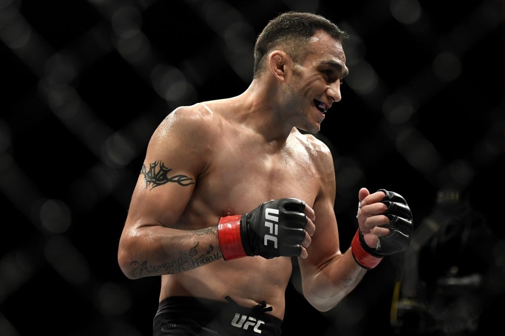 Tony Ferguson prepares to fight Justin Gaethje at UFC 249. Photo: AFP