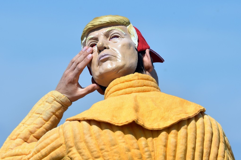 In Germany, people are seeing what ‘kind of damage that one person, the American president, can do’. Photo: AFP