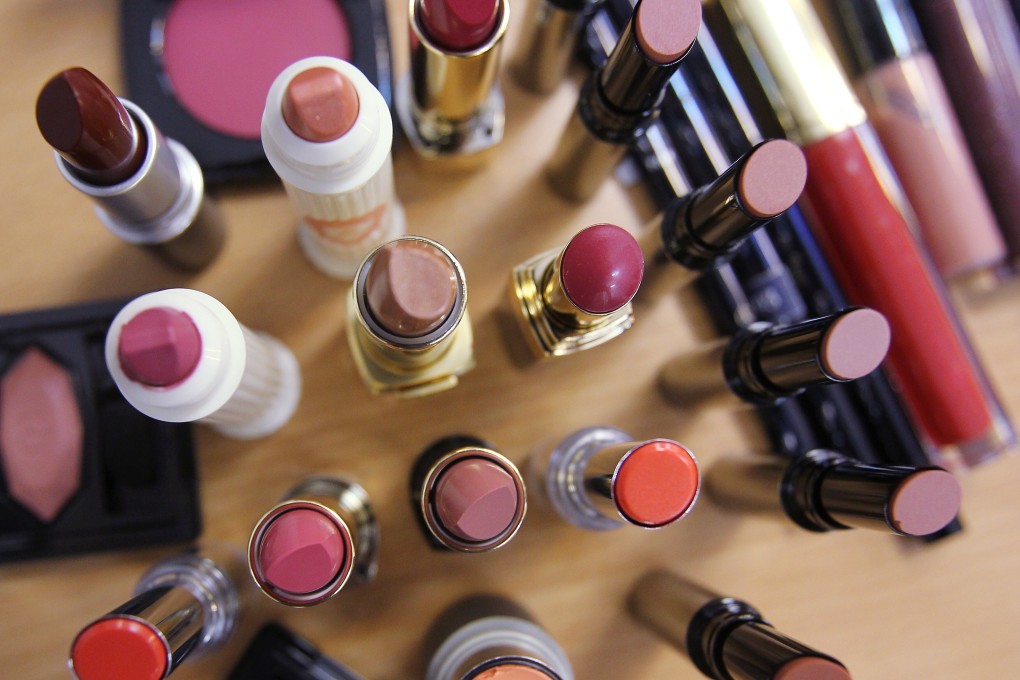 Lipstick sales in Japan have fallen as more people stayed at home, avoiding going to work or socialising, and wearing face masks became mandatory. Photo: Handout