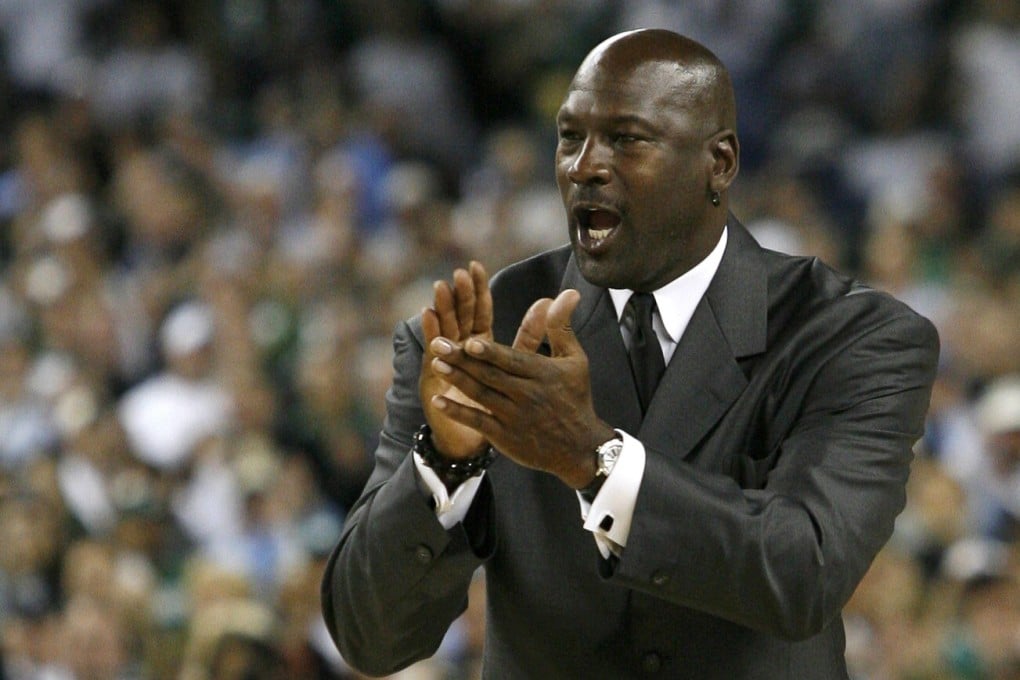 Michael Jordan supporting the University of North Carolina Tar Heels in 2009. Photo: Reuters
