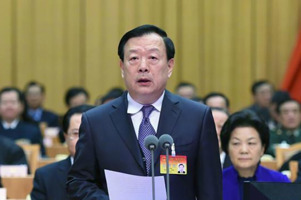 Xia Baolong has stepped down as secretary general of the Chinese People’s Political Consultative Conference’s national committee. Photo: Weibo