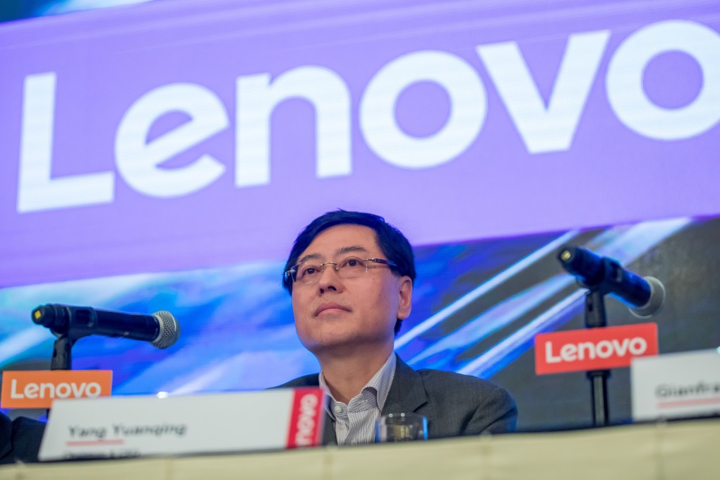 Yang Yuanqing, chairman and chief executive officer of Lenovo Group. Photo: Bloomberg