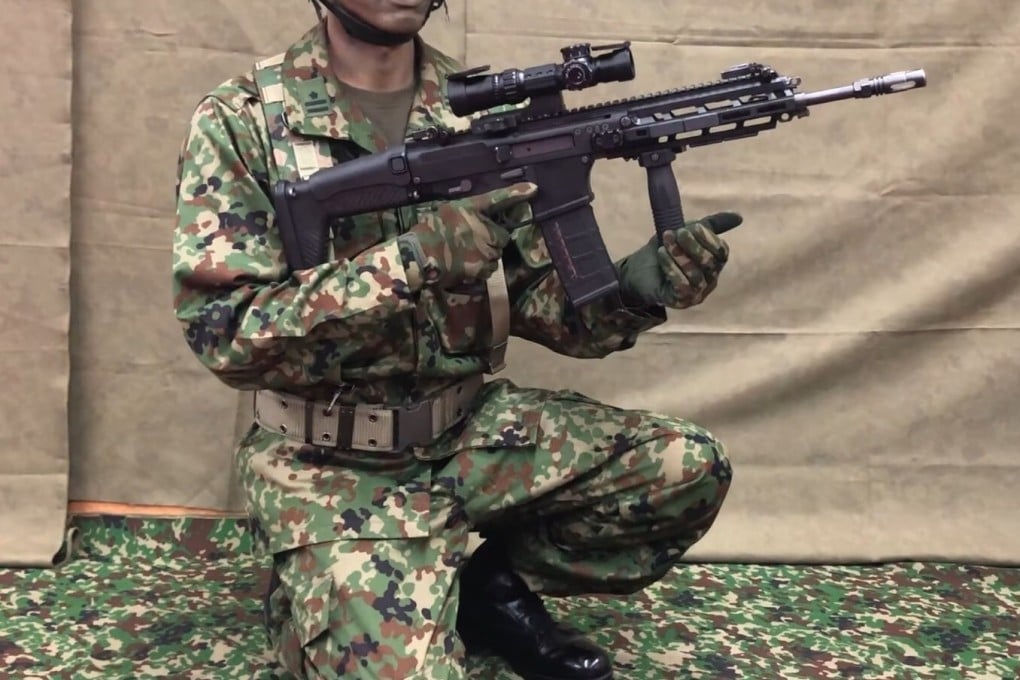 The new Type 20 assault rifle is designed to be used in amphibious operations. Photo: Handout