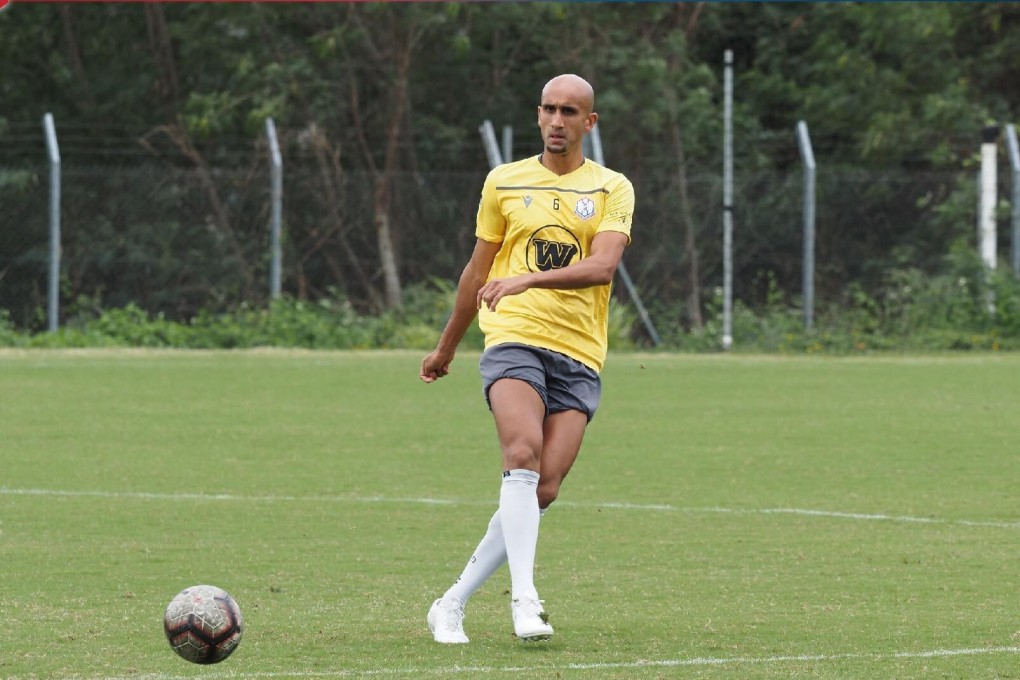 KC Southern’s Zesh Rehman in training for the Hong Kong Premier League side in 2019. Photo: Facebook/KC Southern
