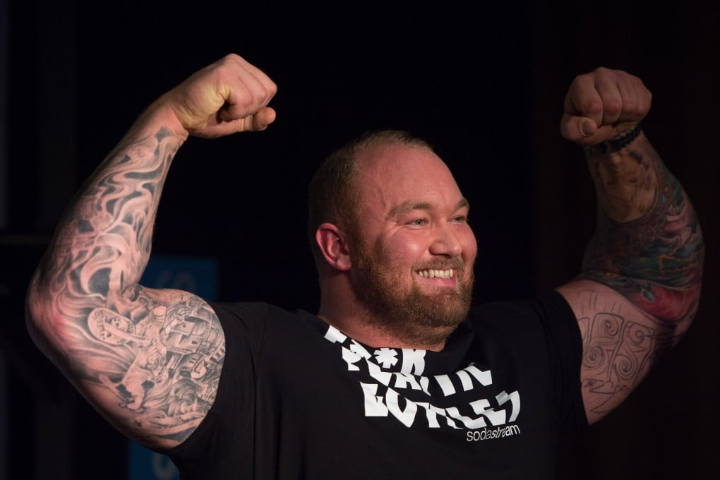 Icelandic actor Hafthor Bjornsson has been called out by his old friend, now rival, Eddie Hall, with new evidence he ‘double dipped’ at the 2017 World’s Strongest Man event. Photo: EPA-EFE