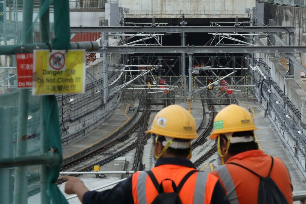 The scandal surrounding the Sha Tin-Central rail link at Hung Hom station was investigated at a commission of inquiry. Photo: Nora Tam