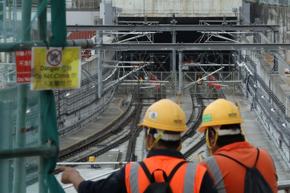 The scandal surrounding the Sha Tin-Central rail link at Hung Hom station was investigated at a commission of inquiry. Photo: Nora Tam