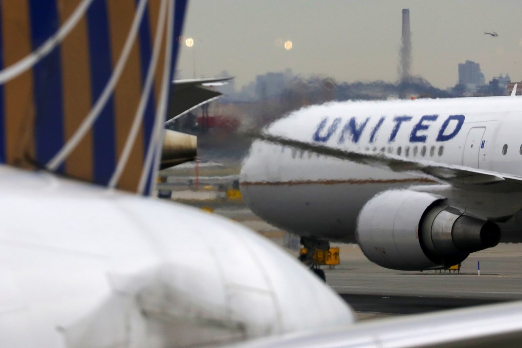 An unnamed NFL player is suing United Airlines over a sexual assault on one of the airline’s flights. Photo: Reuters