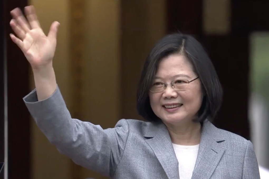 President Tsai Ing-wen is set to serve her second term as the island’s first woman leader. Photo: Handout