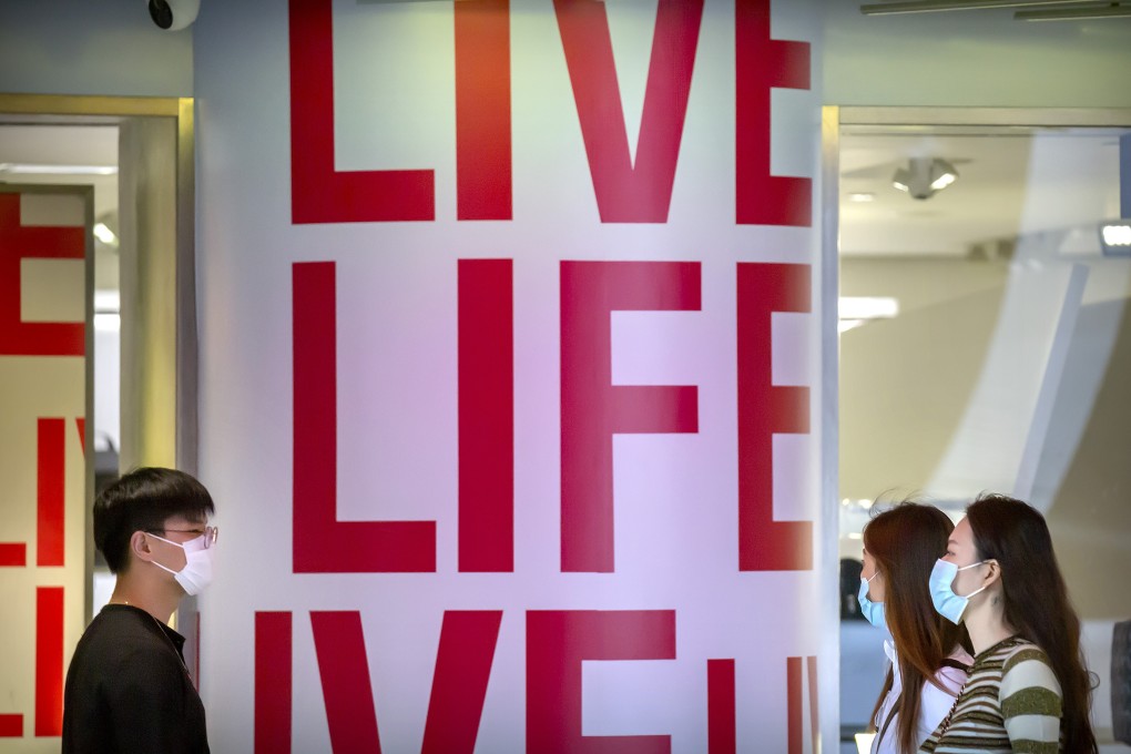 Masked visitors at a shopping centre in Beijing on May 15. Without a full recovery in consumer spending, China’s economy will struggle as consumption has become a major engine of growth in recent years. Photo: AP