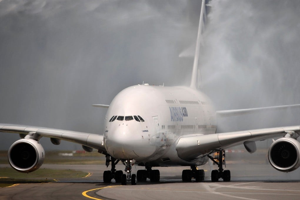 The superjumbo is close to the end of its production run after demand switched to smaller jets. File photo: AFP