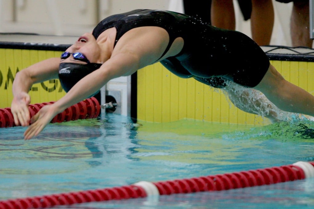 Sherry Tsai, now a coach, is one of the best swimmers Hong Kong has produced. Photo: SCMP