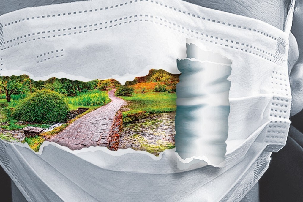 The desire for isolation desired during the COVIDovid-19 crisis is a pertinent reminder that paradise might reside be found as much in the walls that surround it as in the garden within. Illustration: Mario Riviera