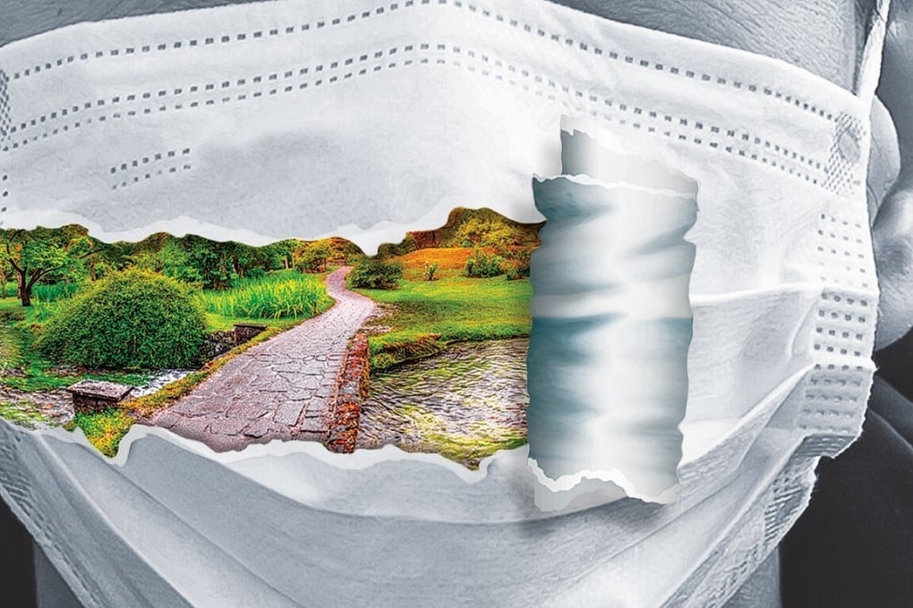 The desire for isolation desired during the COVIDovid-19 crisis is a pertinent reminder that paradise might reside be found as much in the walls that surround it as in the garden within. Illustration: Mario Riviera