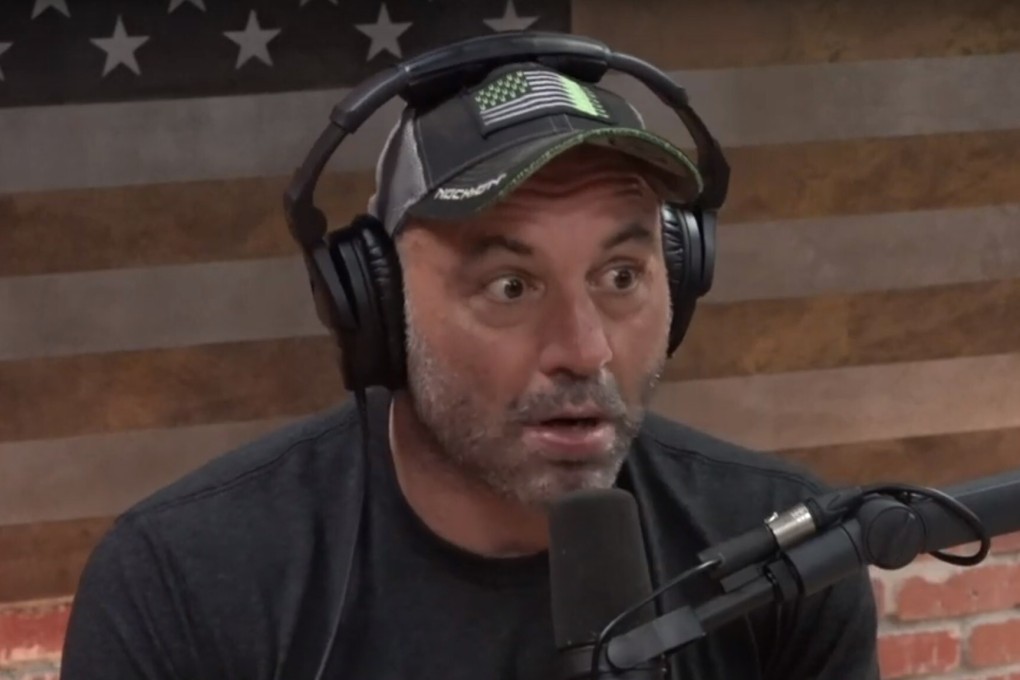 Joe Rogan during an episode of the ‘Joe Rogan Experience’. Photo: YouTube/@PowerfulJRE