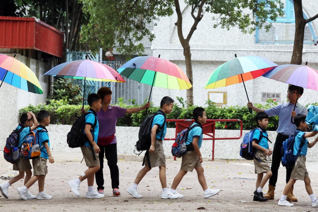 Students will begin returning to class at most Hong Kong schools next Wednesday, but those living across the border are likely to have to wait a little longer. Photo: Dickson Lee