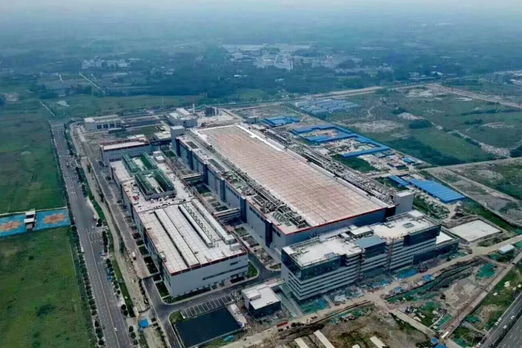 Beijing boasted that the final total investment in the GlobalFoundries plant could be US$10 billion. The plant was intended to produce 300mm wafers, a key material in making chips, but production never started at the 65,000 square metre facility, which was completed mid-2018. Photo: Weibo