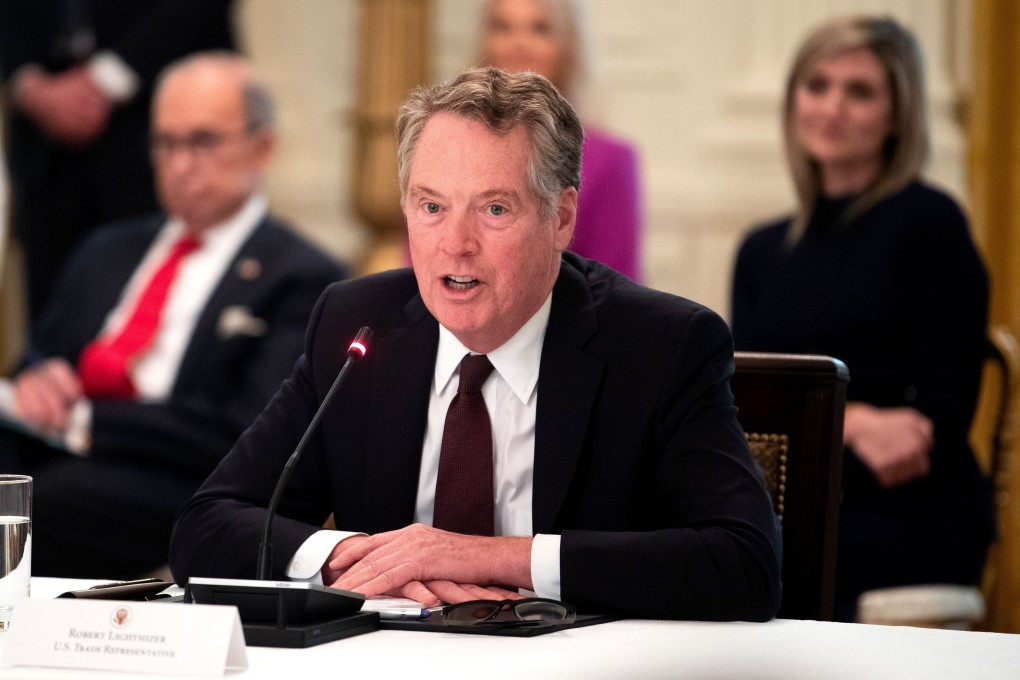 US Trade Representative Robert Lighthizer says he expects the US-China trade deal to be a success. Photo: Bloomberg