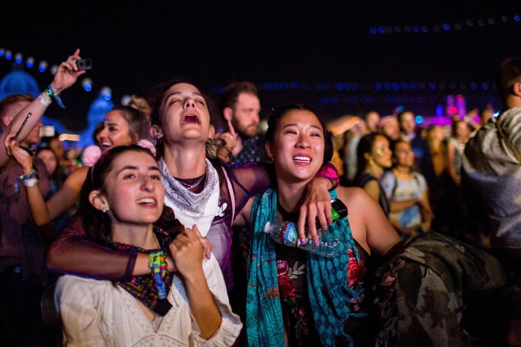 What is going to change when concerts and festivals like Coachella return post-pandemic? Absolutely everything, say industry experts – don’t expect to see crowds like this any more. Photo: AFP