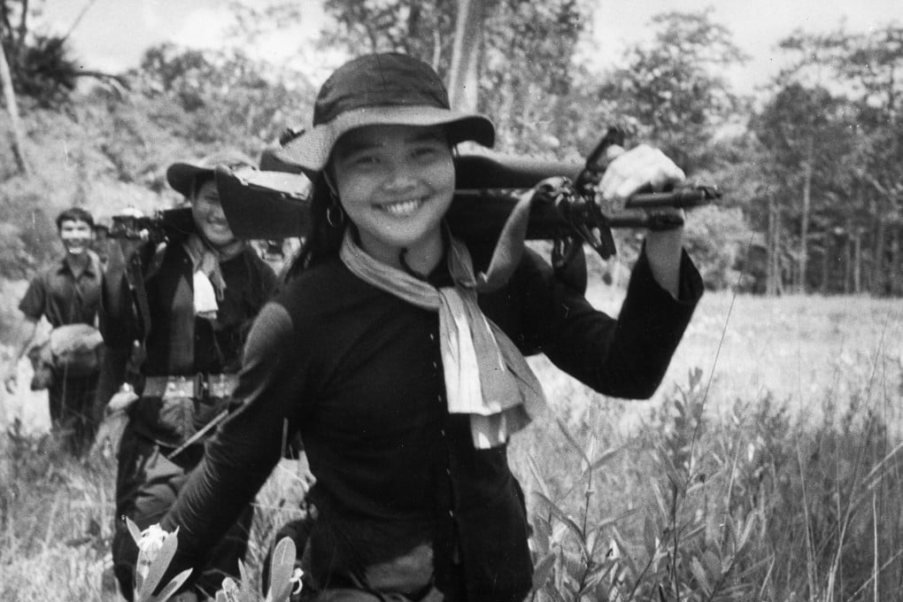 Communist guerrilla soldiers of the Liberation Army of South Vietnam returning from a successful mission against US forces in 1966. Photo: Sovfoto/Universal Images Group via Getty Images